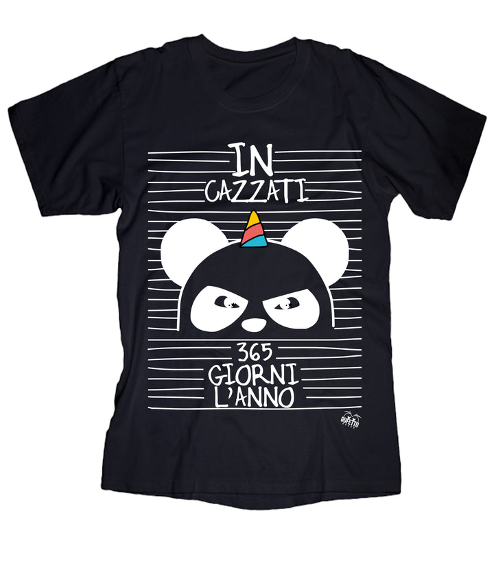 T-shirt Donna INCAZZATI ( S953 ) - Gufetto Brand 