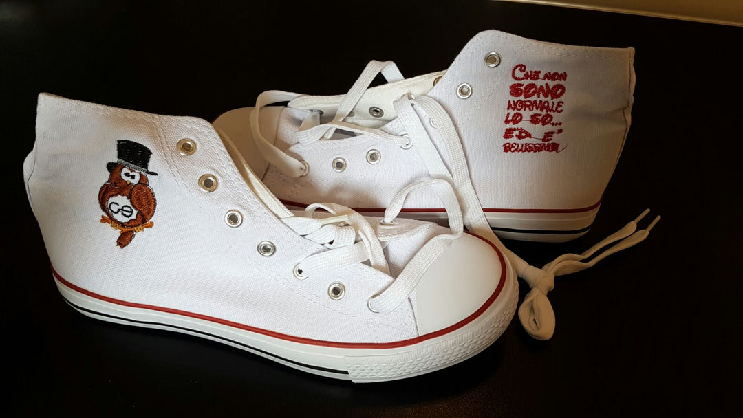 Sneakers By Gufetto Ricamate Donna - Gufetto Brand 