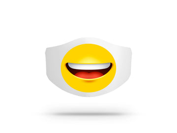Mascherina in cotone Uomo Donna Emoji 4 ( Z6432 )