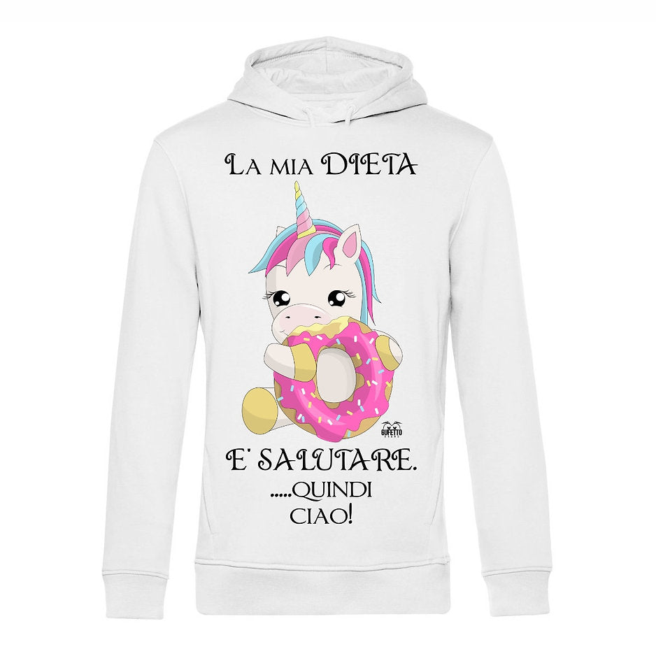 Felpa donna Dieta ( D093128 ) - Gufetto Brand 