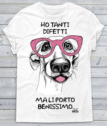 T-shirt Donna  Ho tanti difetti ( E9418 )