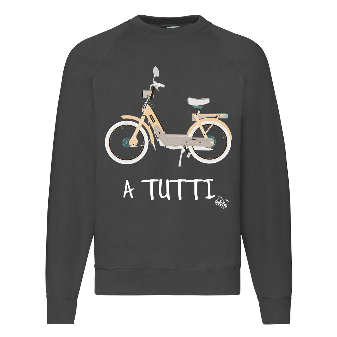 Felpa Classic  Uomo Donna CIAO ( F929 ) - Gufetto Brand 