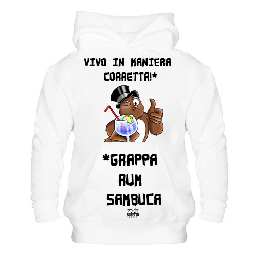 Felpa donna Vivo in... - Gufetto Brand 