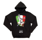 Felpa uomo Soccer Gufetto BiancoNero - Gufetto Brand 