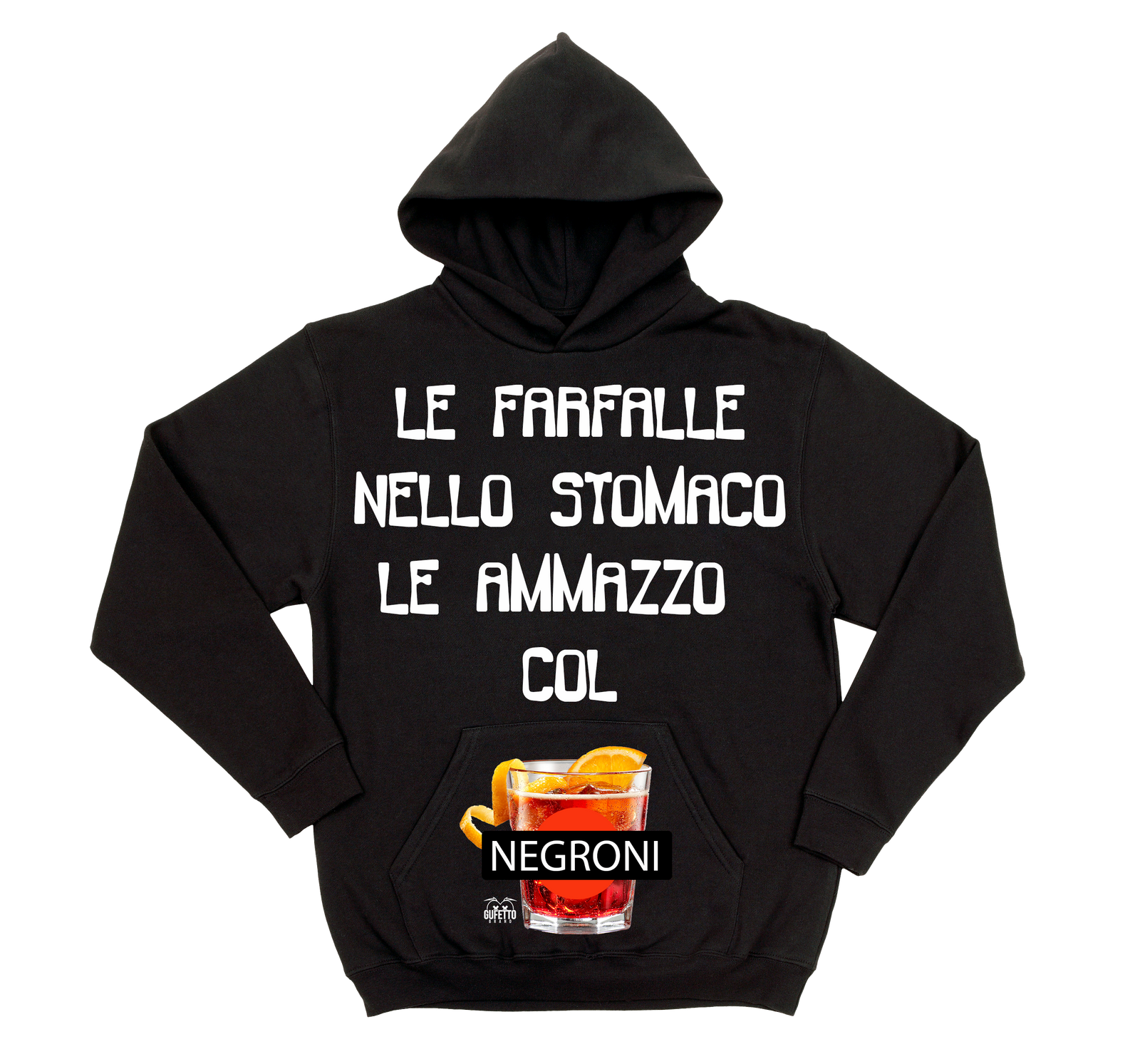 Felpa donna Le Farfalle - Gufetto Brand 