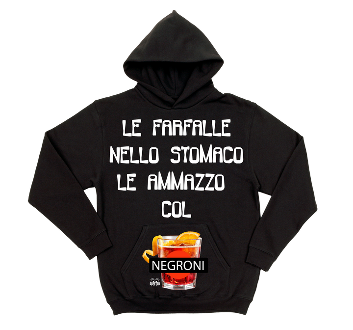 Felpa donna Le Farfalle - Gufetto Brand 