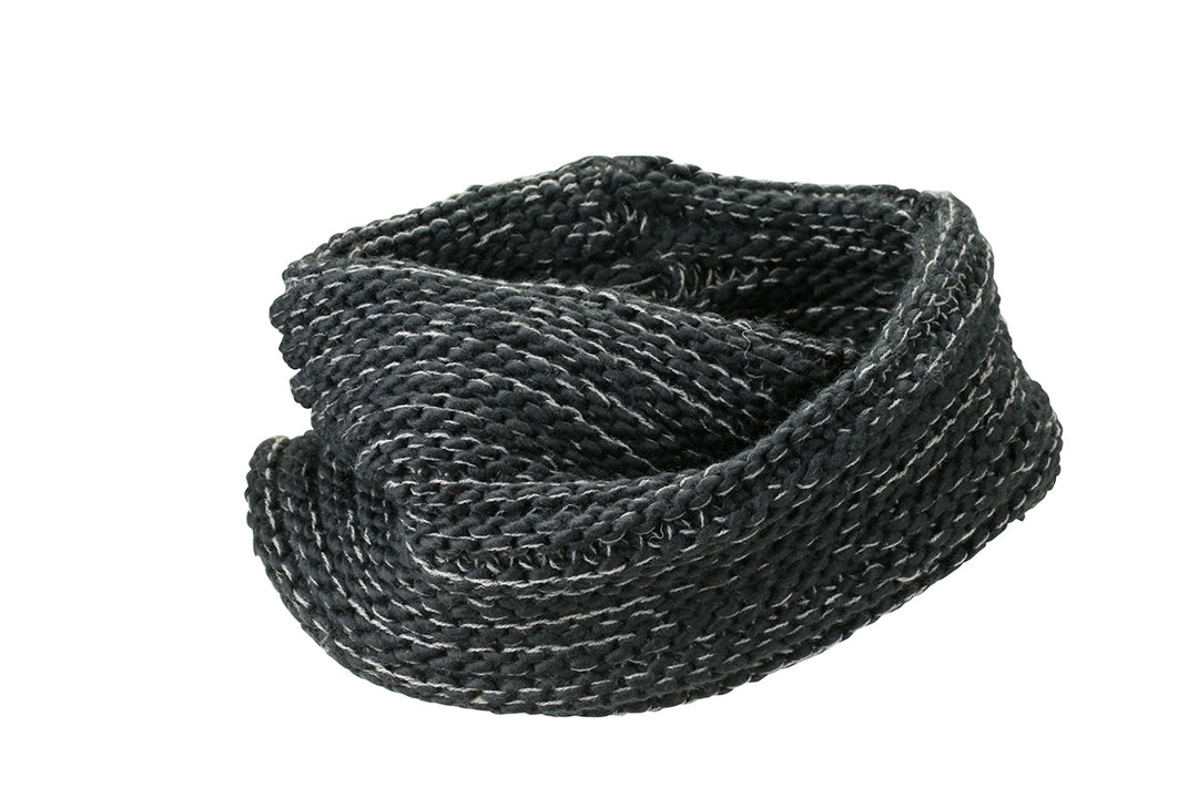 Scaldacollo a doppio strato in lavorazione a maglia grossa - Gufetto Brand 