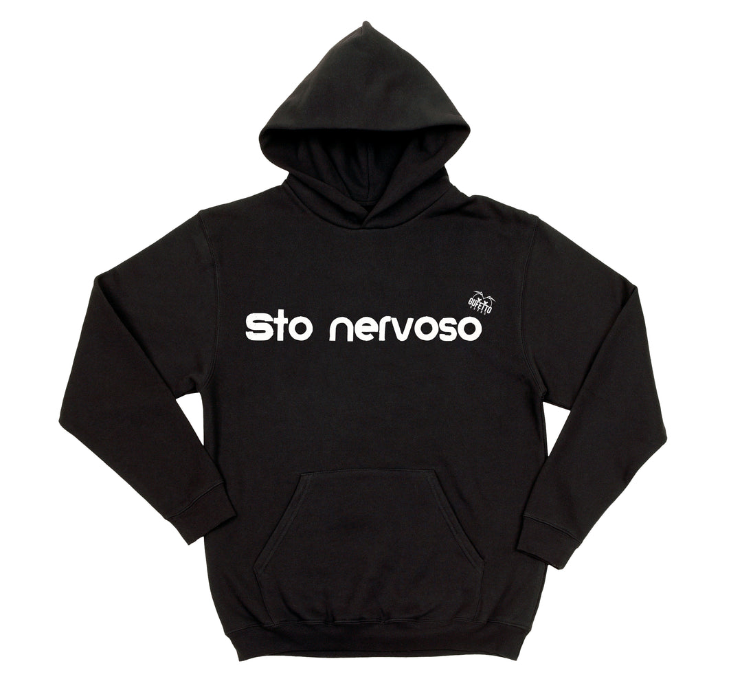 Felpa uomo Sto Nervoso - Gufetto Brand 