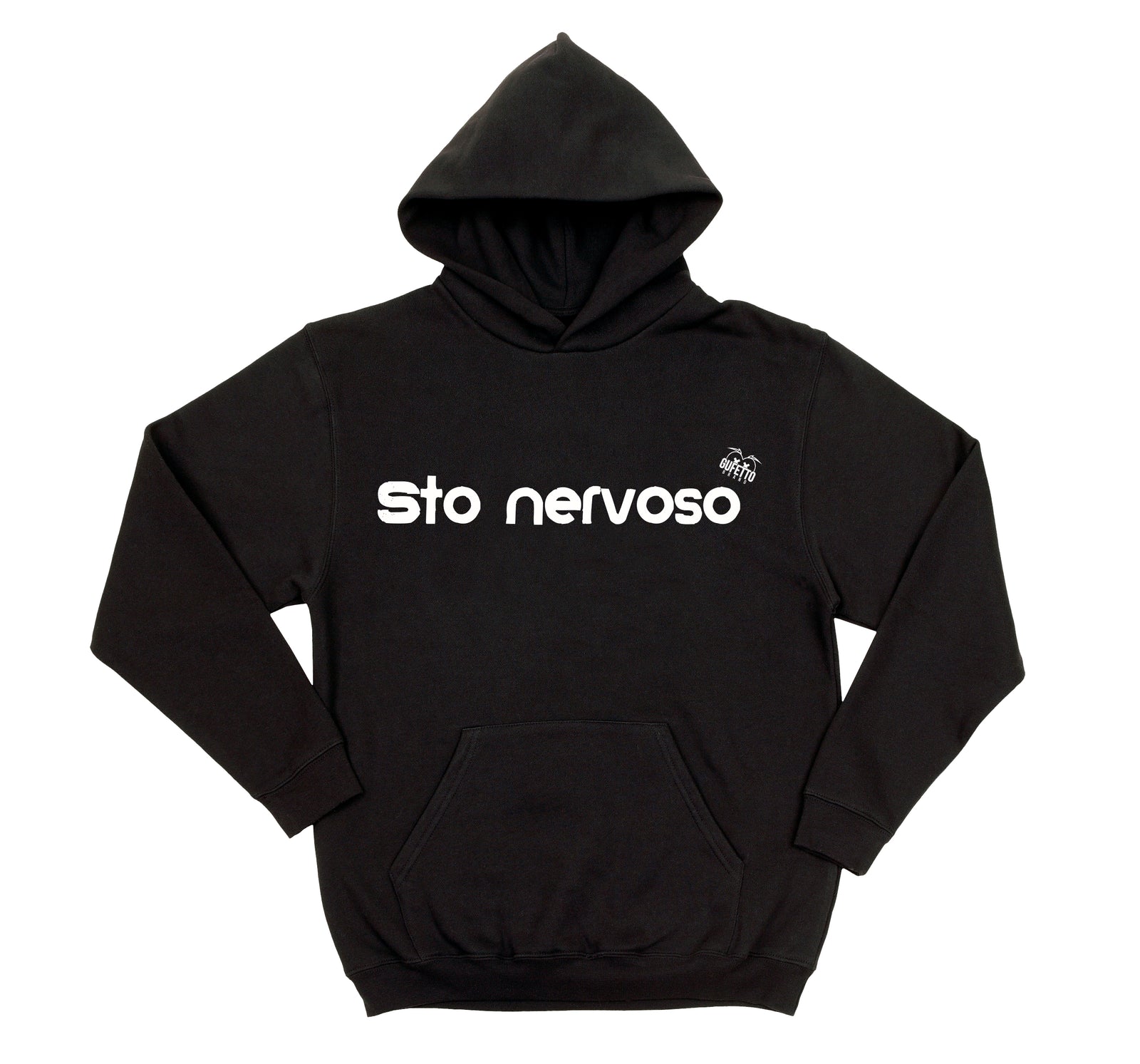 Felpa uomo Sto Nervoso - Gufetto Brand 