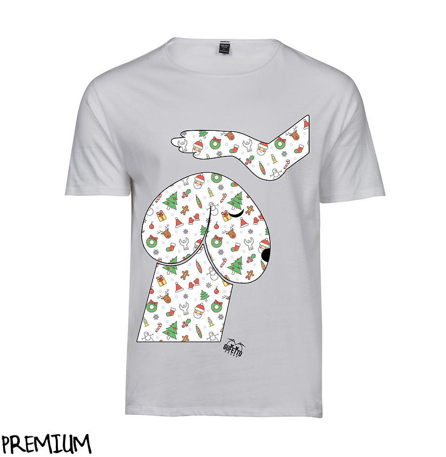 T-shirt Uomo IL MIO CAXXO DI NATALE ( N49563 ) - Gufetto Brand 