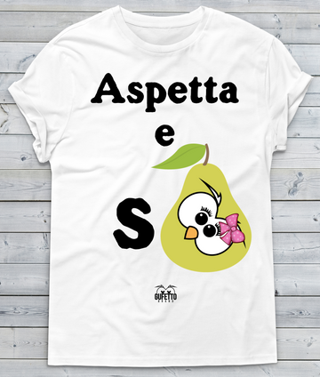 T-shirt Donna Aspetta e sPERA