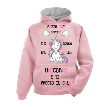 Felpa donna Unicorn Pazza io