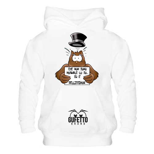 Felpa uomo Cartello - Gufetto Brand 