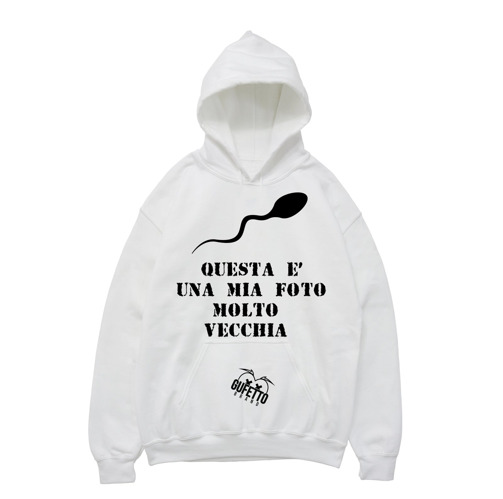 Felpa uomo Foto - Gufetto Brand 