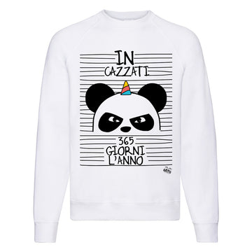 Felpa Classic  Uomo Donna INCAZZATI ( S953 )