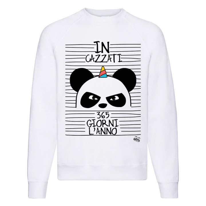 Felpa Classic  Uomo Donna INCAZZATI ( S953 ) - Gufetto Brand 