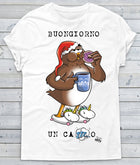 T-shirt Donna Buongiorno ( J890 ) - Gufetto Brand 