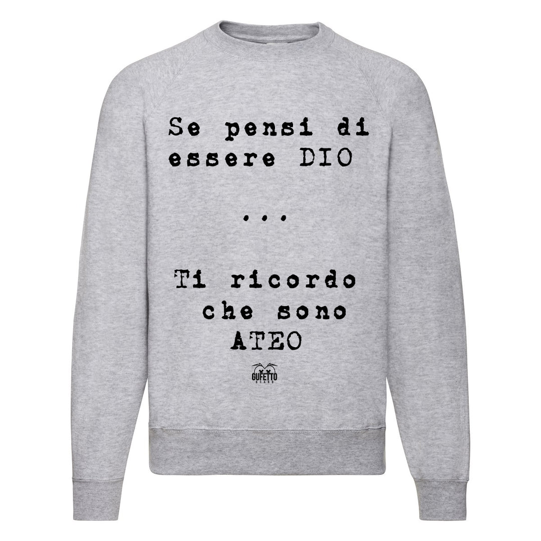 Felpa Classic Uomo ATEO ( L729 ) - Gufetto Brand 