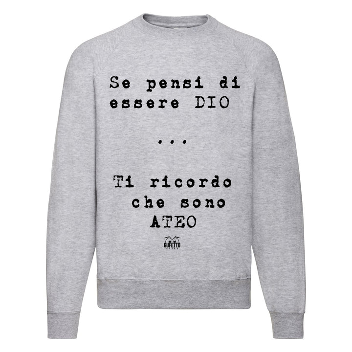 Felpa Classic Uomo ATEO ( L729 ) - Gufetto Brand 