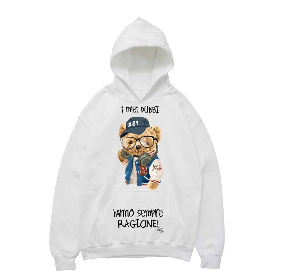 Felpa uomo  Dubbi ( C283 ) - Gufetto Brand 