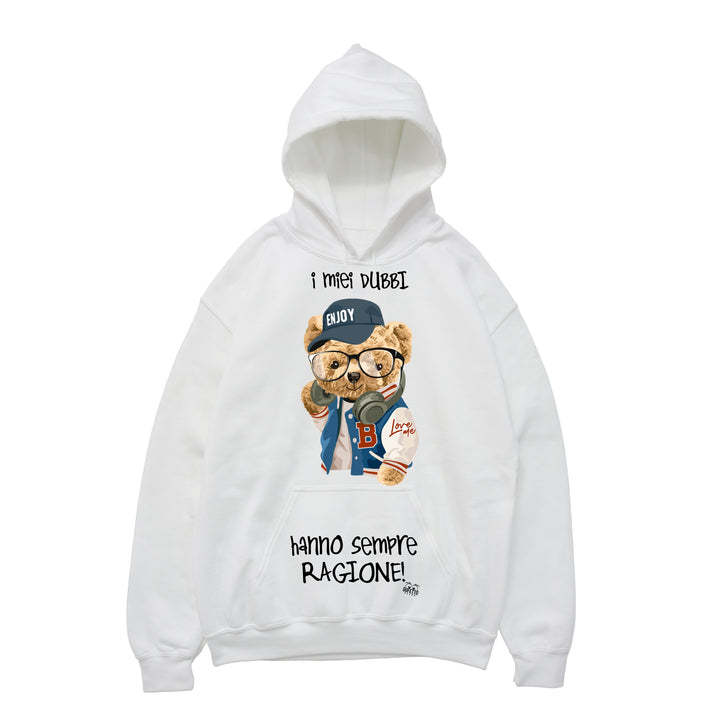 Felpa uomo  Dubbi ( C283 ) - Gufetto Brand 