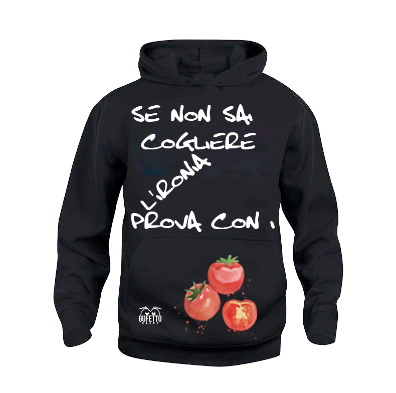 Felpa uomo Se non sai - Gufetto Brand 