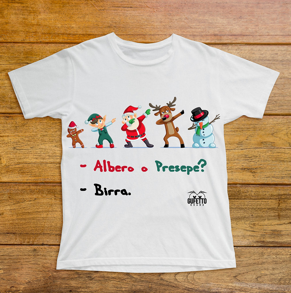 T-shirt Bambino/a PRESEPE ( P990534 ) - Gufetto Brand 