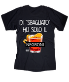 T-shirt Uomo Di "Sbagliato" - Gufetto Brand 