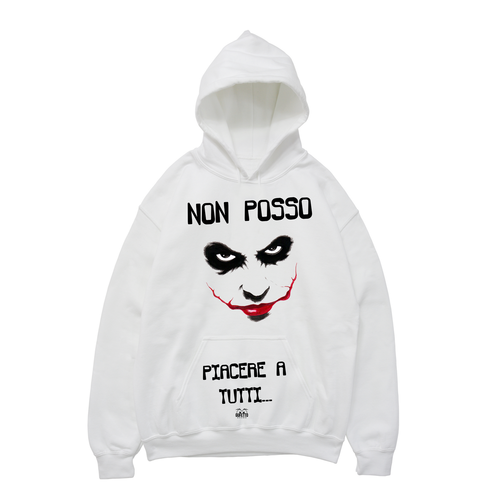 Felpa donna Non posso piacere - Gufetto Brand 