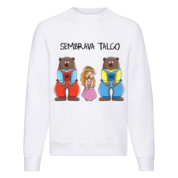 Felpa Classic  Uomo Donna Sembrava Talco ( X650 ) - Gufetto Brand 