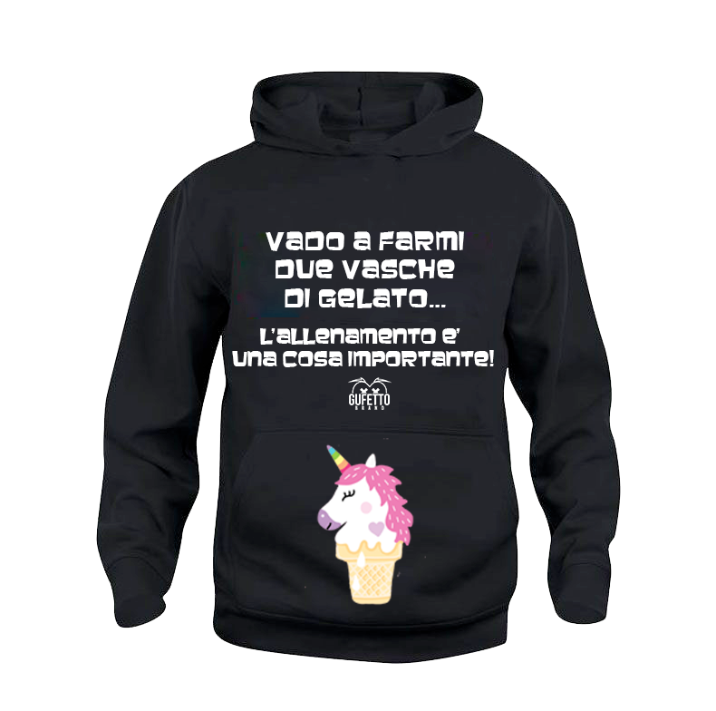 Felpa donna Vado a Farmi... - Gufetto Brand 