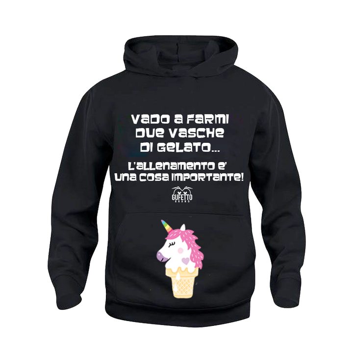 Felpa donna Vado a Farmi... - Gufetto Brand 