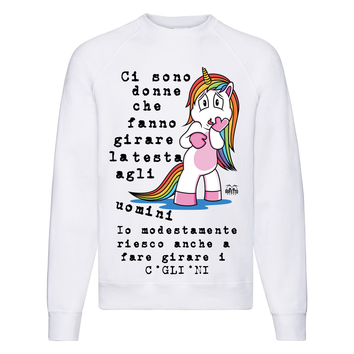 Felpa Classic Donna Ci sono Donne ( R863 ) - Gufetto Brand 