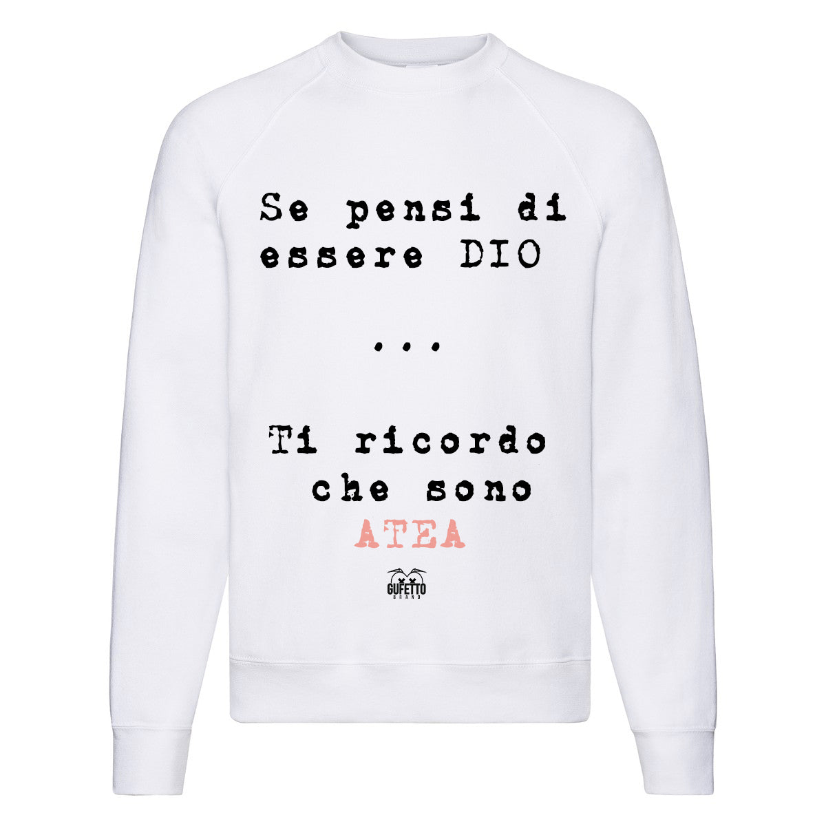 Felpa Classic Donna ATEA ( L082 ) - Gufetto Brand 