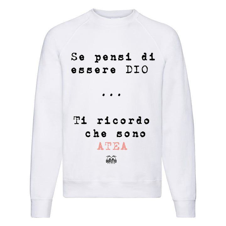 Felpa Classic Donna ATEA ( L082 ) - Gufetto Brand 