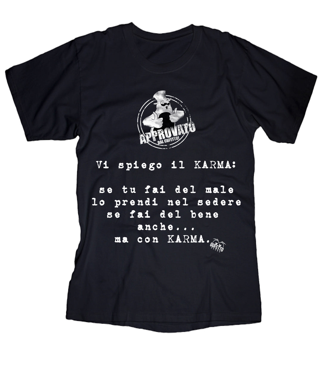 T-shirt Uomo KARMA ( I490 ) - Gufetto Brand 