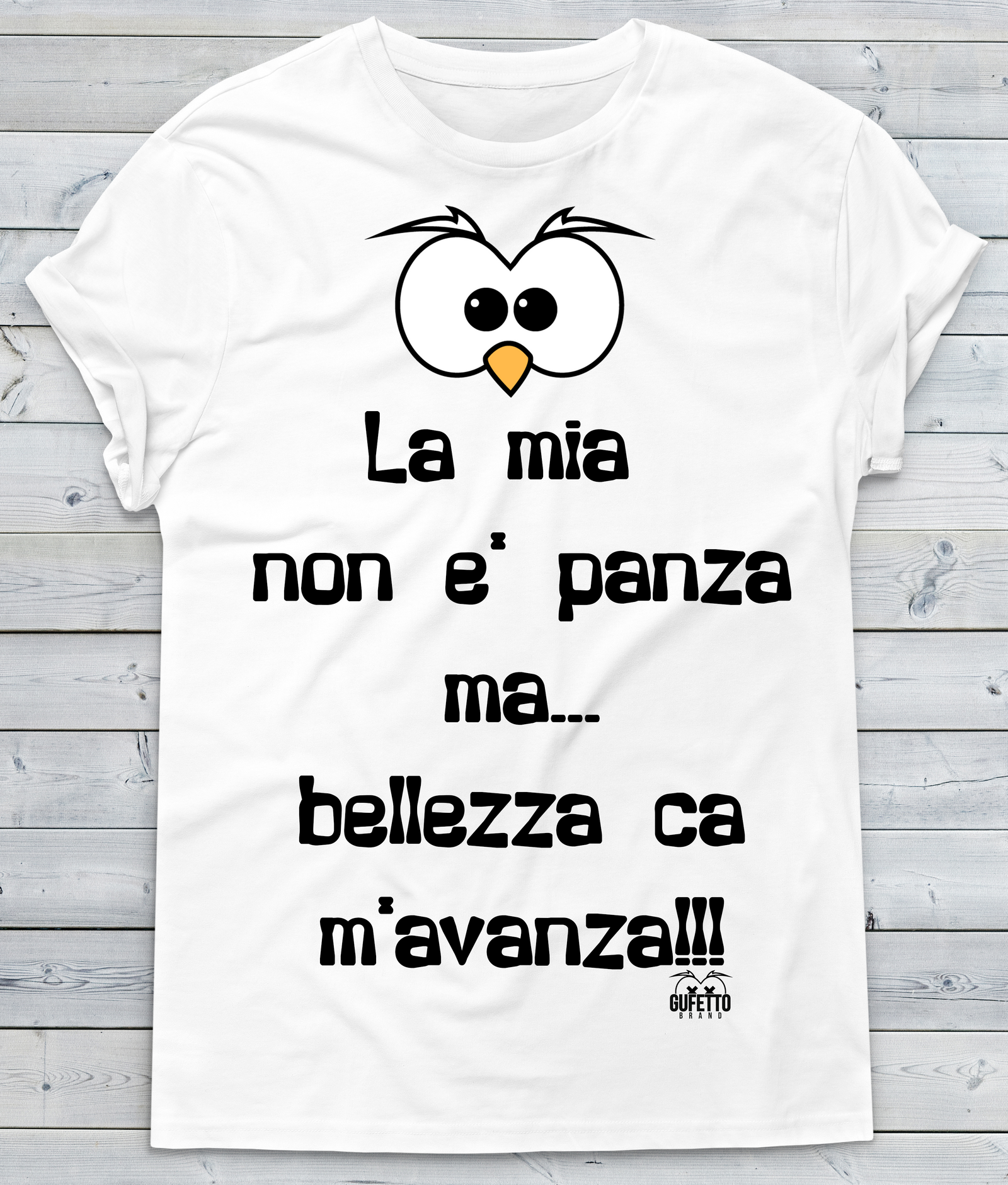 T-shirt Donna Panza - Gufetto Brand 