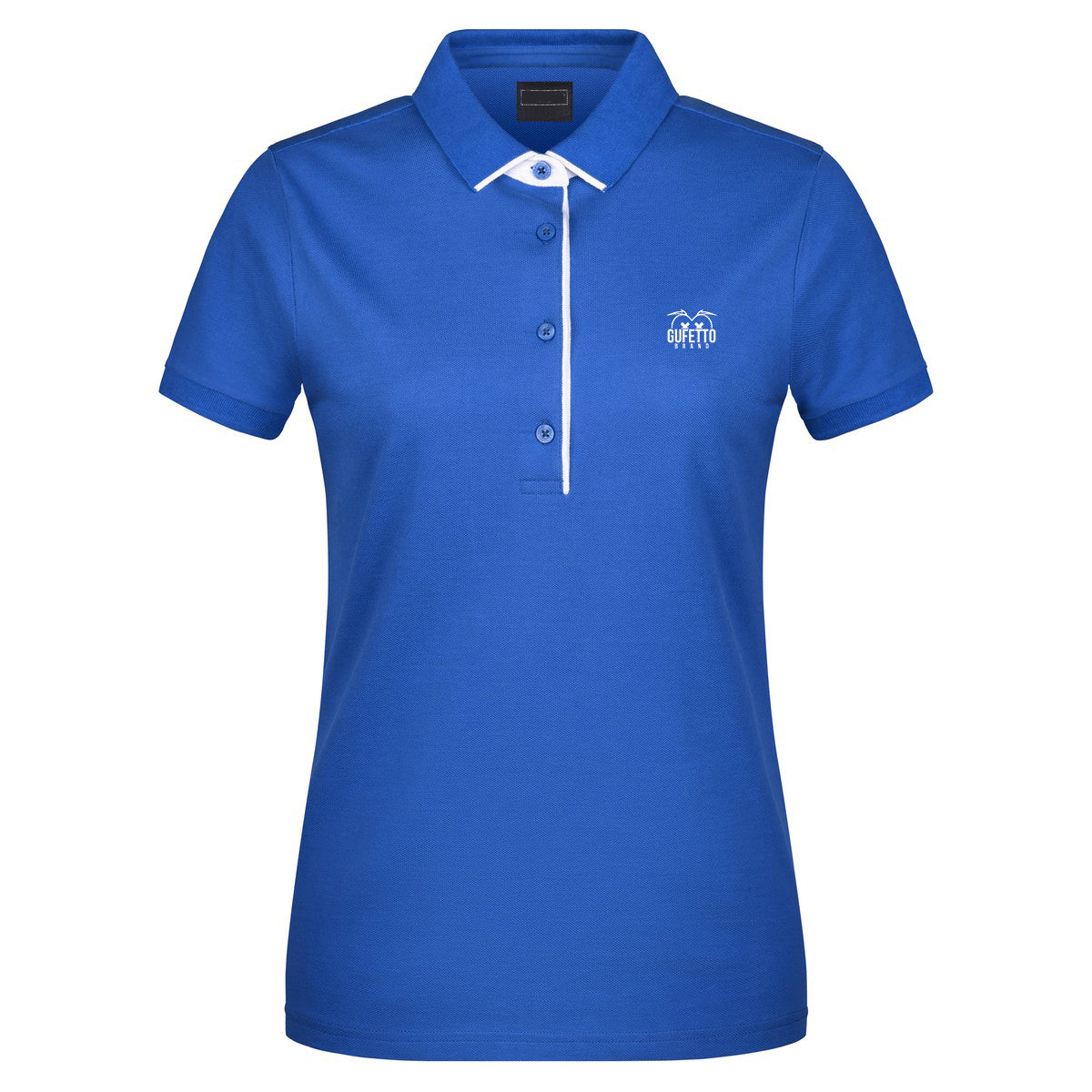 Polo Donna Blue Gufetto Brand ( logo ricamato ) - Gufetto Brand 