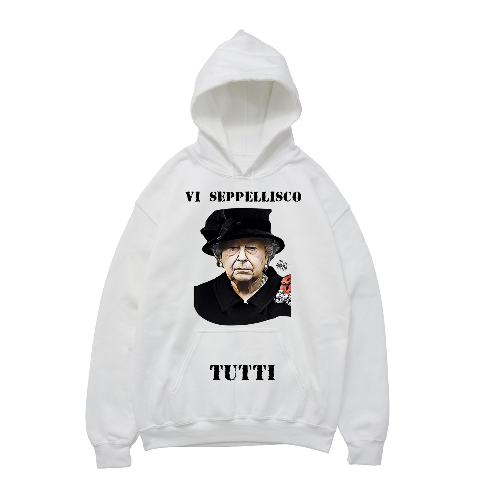 Felpa donna Queen - Gufetto Brand 