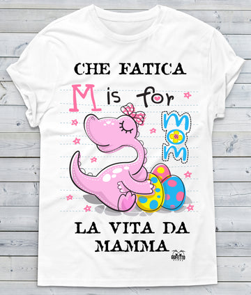T-shirt Donna  MAMMA  ( L830 )