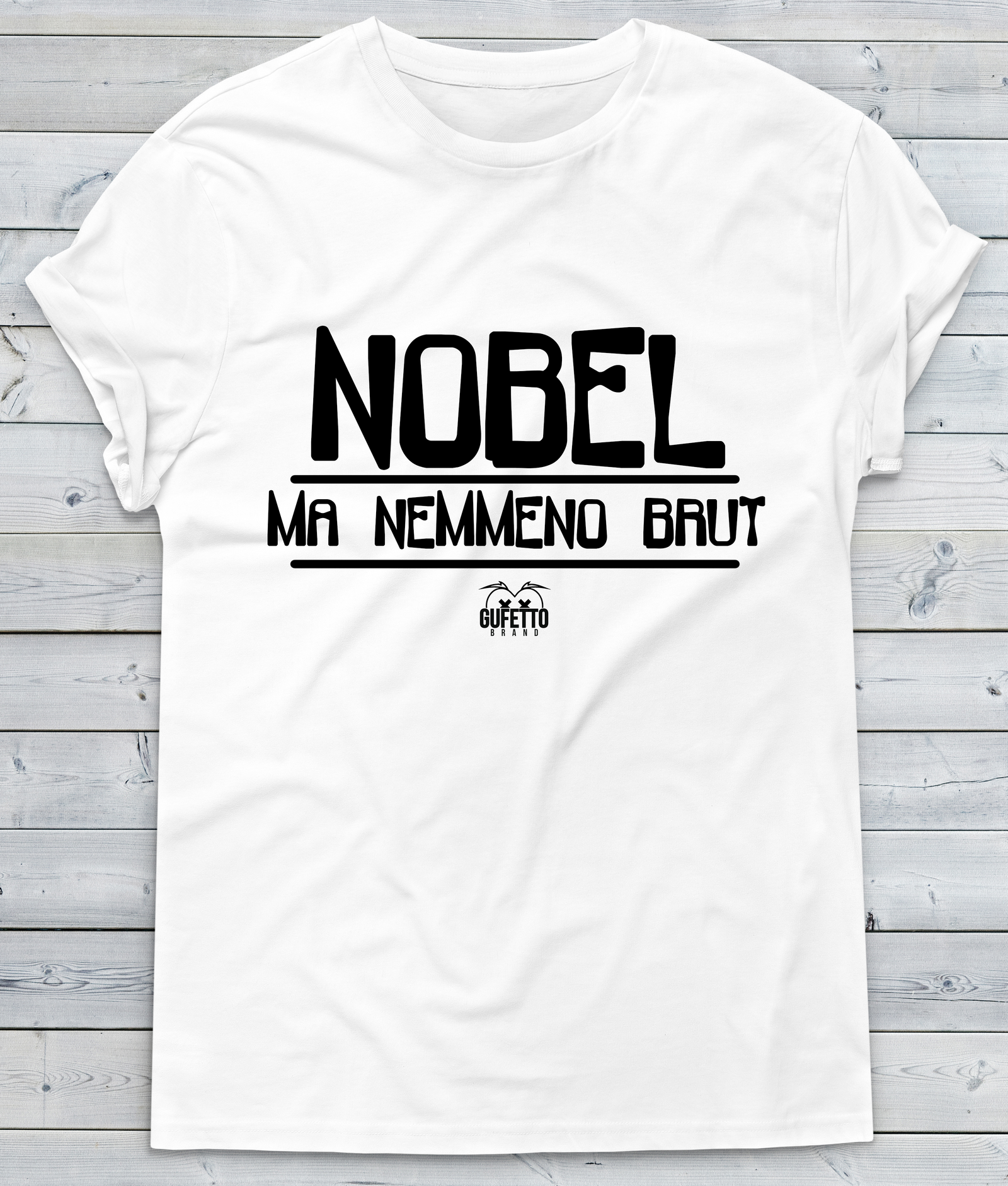 T-shirt Uomo Nobel - Gufetto Brand 