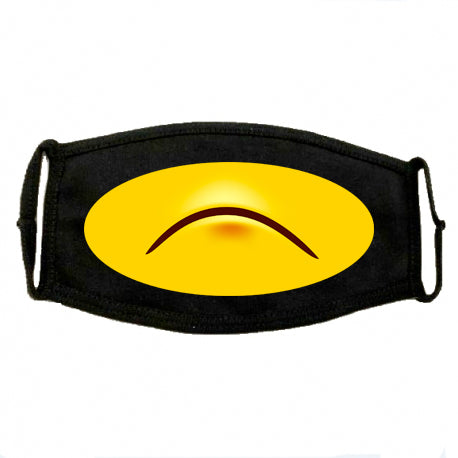 Mascherina in cotone Uomo Donna Emoji 2 ( K4827 ) - Gufetto Brand 