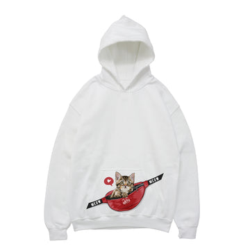 Felpa donna  Cat Meow ( L741 )
