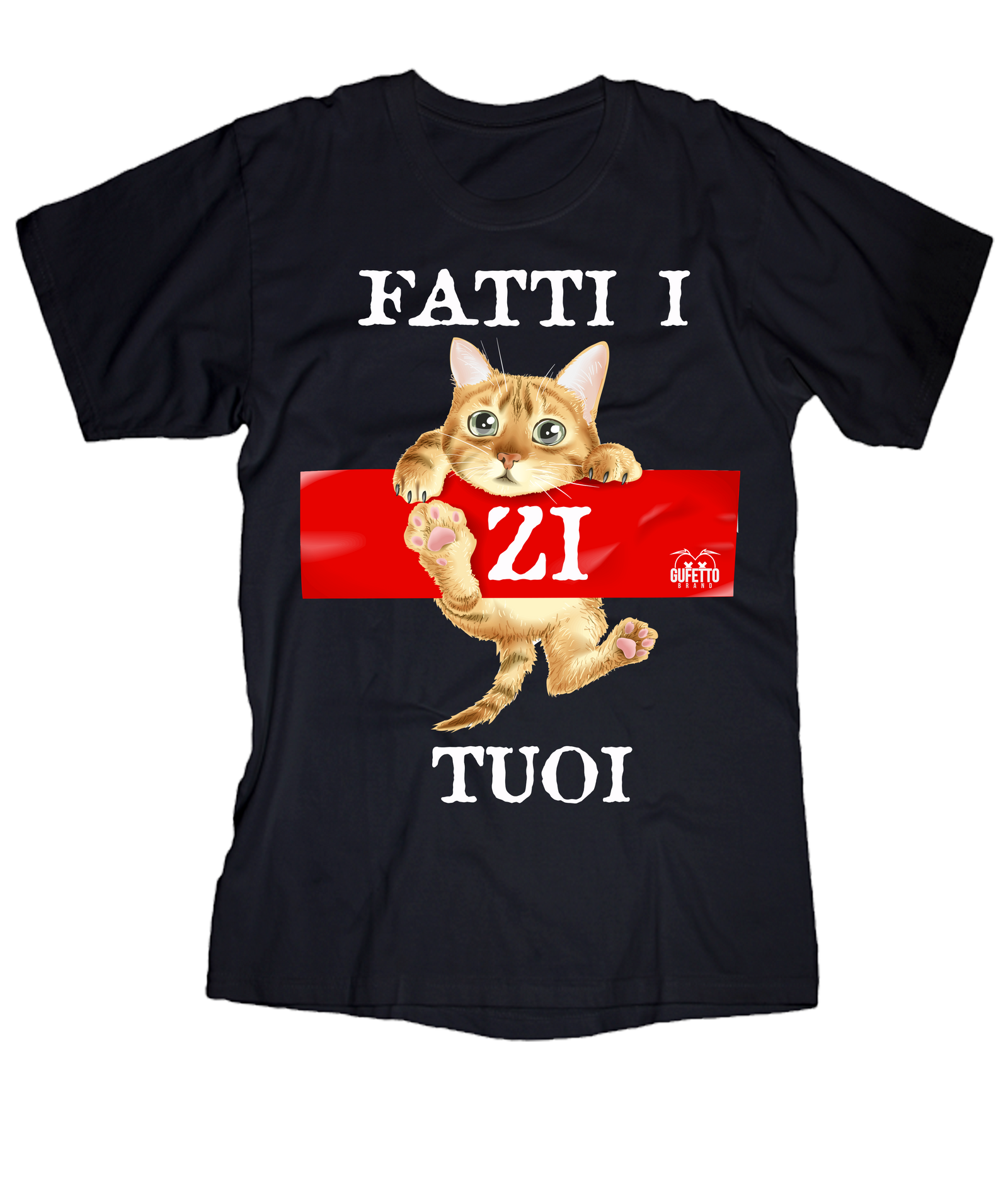 T-shirt Donna Cat-zi Tuoi - Gufetto Brand 