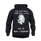 Felpa donna Unicorn Che non sono Normale - Gufetto Brand 