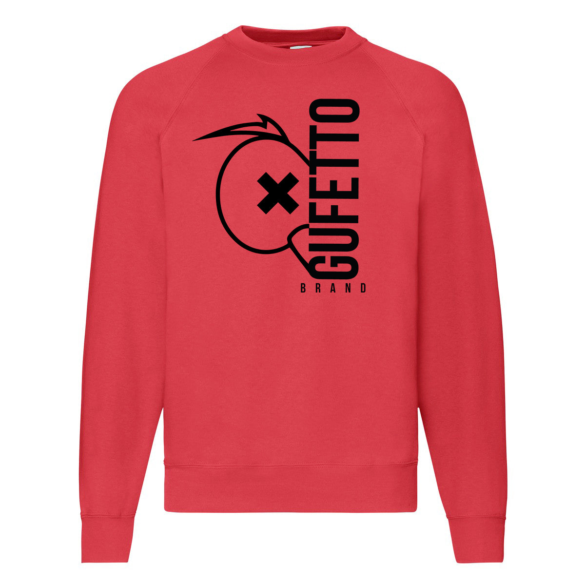 Felpa uomo Gufetto Brand Red - Gufetto Brand 