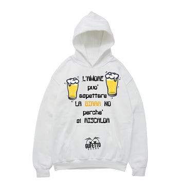 Felpa donna Birra ( L732 )