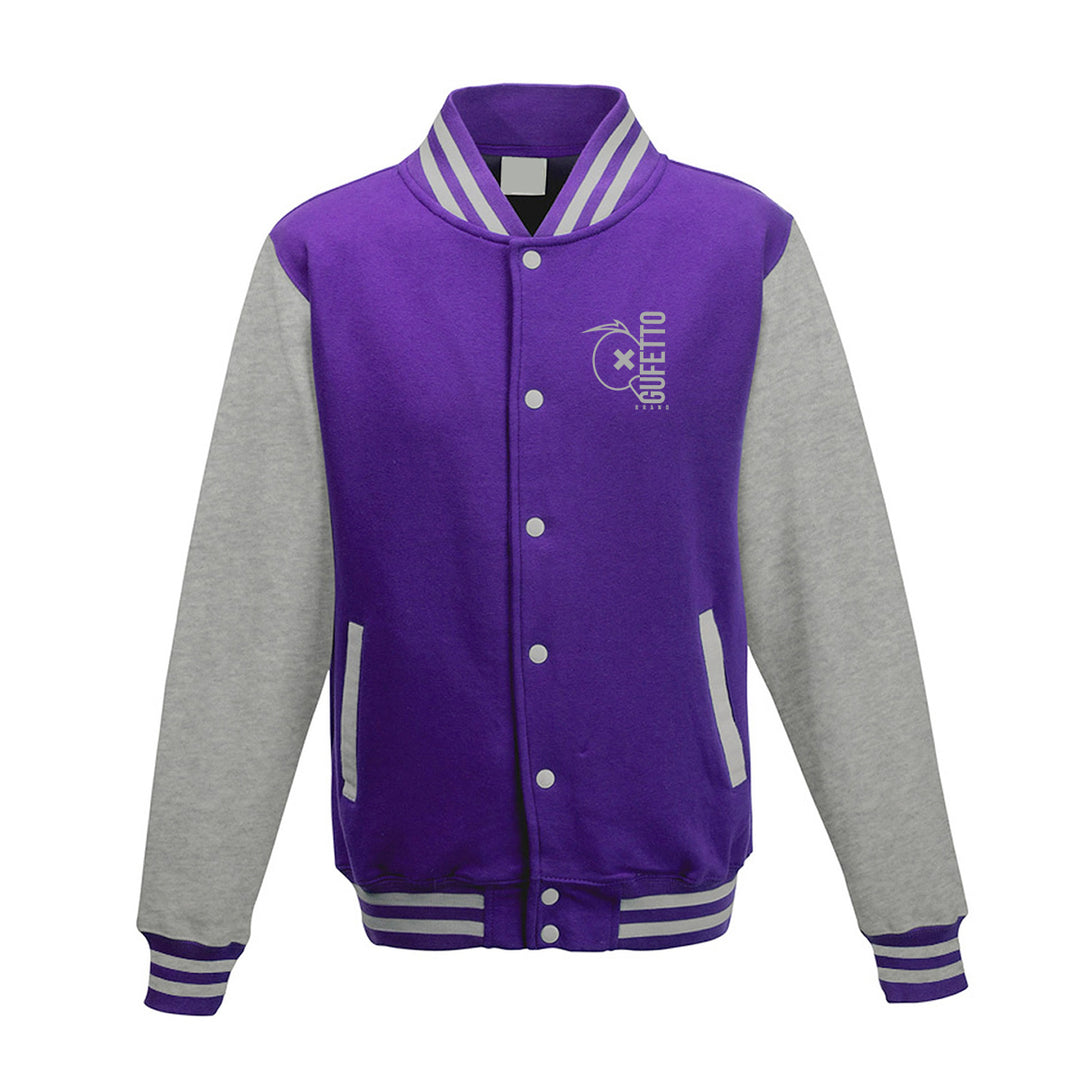 Divisa Baseball Donna/Uomo Viola Grigia ( personalizzata con il nome  ) - Gufetto Brand 