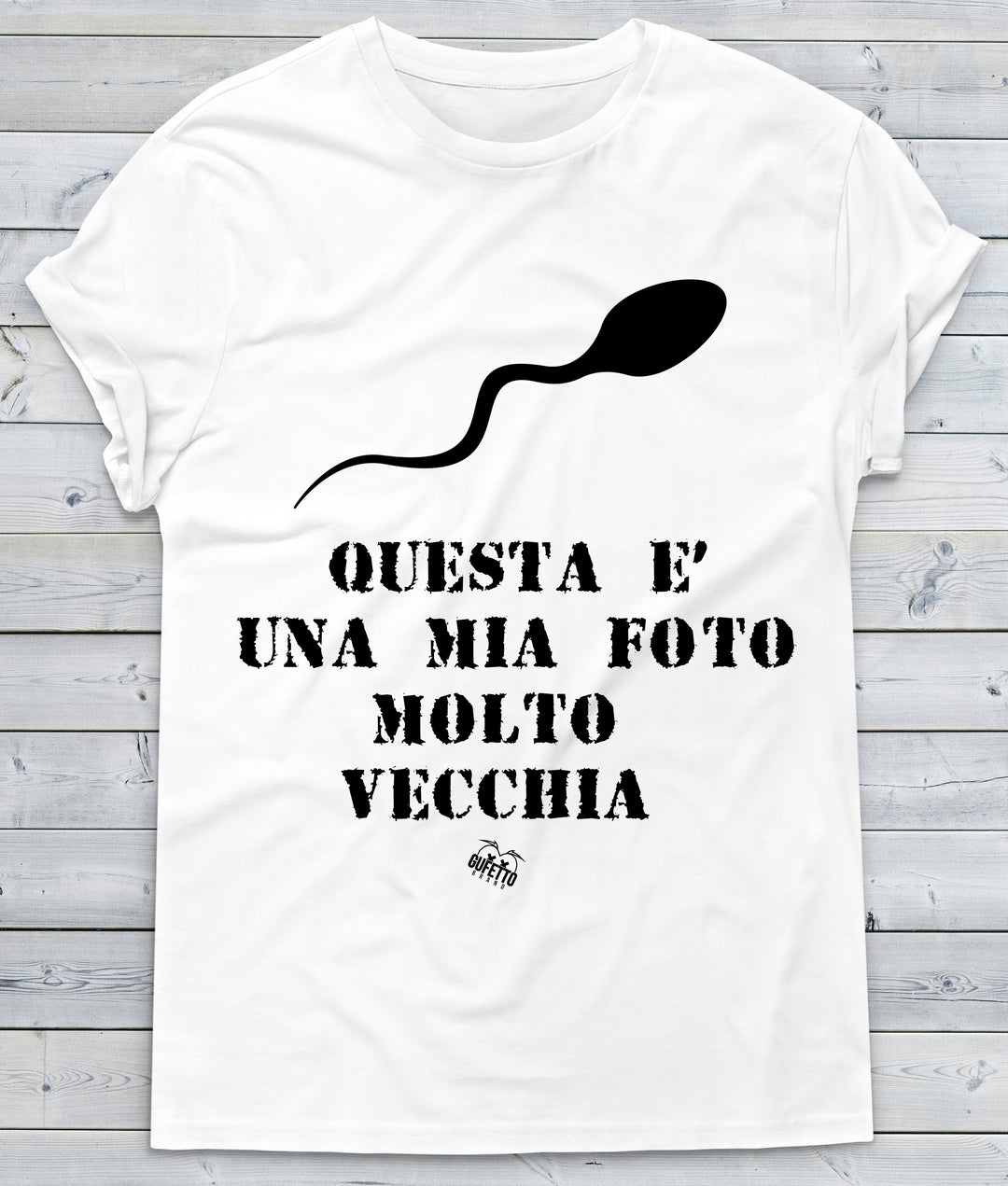 T-shirt Uomo Foto - Gufetto Brand 