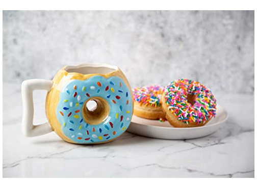 Tazza Donuts Celeste - Gufetto Brand 